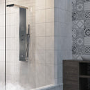 53 in. 2-Jet Stainless Steel Shower Panel System With Fixed Rainfall & Waterfall Shower Head, Handheld Shower,Tub Spout, Self-Cleaning & Jet Massage Feature Load image into Gallery viewer, 53 in. 2-Jet Stainless Steel Shower Panel System With Fixed Rainfall & Waterfall Shower Head, Handheld Shower,Tub Spout, Self-Cleaning & Jet Massage Feature