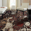 Modena Ebony 5 ft. 3 in. x 7 ft. 6 in. Indoor/Outdoor Area Rug Load image into Gallery viewer, Modena Ebony 5 ft. 3 in. x 7 ft. 6 in. Indoor/Outdoor Area Rug