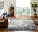 Modena Blue 5 ft. 3 in. x 7 ft. 6 in. Indoor / Outdoor Area Rug Load image into Gallery viewer, Modena Blue 5 ft. 3 in. x 7 ft. 6 in. Indoor / Outdoor Area Rug