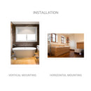 36 in. x 48 in. LED Lighted Bathroom Vanity Mirror, Touch Switch, Anti-Fog, Adjustable Color Temperature With Remembrance, Wall Mounted, Lighted Makeup Mirrors, Window Style Load image into Gallery viewer, 36 in. x 48 in. LED Lighted Bathroom Vanity Mirror, Touch Switch, Anti-Fog, Adjustable Color Temperature With Remembrance, Wall Mounted, Lighted Makeup Mirrors, Window Style