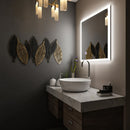 36 in. x 36 in. LED Lighted Bathroom Vanity Mirror, Anti-Fog, Touch Button, Adjustable Color Temperature & Remembrance, Wall Mounted Makeup Mirror, Window Style Load image into Gallery viewer, 36 in. x 36 in. LED Lighted Bathroom Vanity Mirror, Anti-Fog, Touch Button, Adjustable Color Temperature & Remembrance, Wall Mounted Makeup Mirror, Window Style