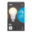 A19 IntelliBulb Motion Activated, 60W, White, E26, 800 Lumens, 2700K Load image into Gallery viewer, A19 IntelliBulb Motion Activated, 60W, White, E26, 800 Lumens, 2700K