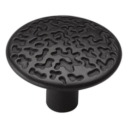 Black Knob 1-1/16 Inch Diameter - Southwest Lodge Collection Black Knob 1-1/16 Inch Diameter - Southwest Lodge Collection