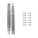 Drawer Slide Side Mount Full Extension 12 Inch (2 Pack) - Hickory Hardware Load image into Gallery viewer, Drawer Slide Side Mount Full Extension 12 Inch (2 Pack) - Hickory Hardware