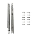 Drawer Slide Side Mount Full Extension 12 Inch (2 Pack) - Hickory Hardware Load image into Gallery viewer, Drawer Slide Side Mount Full Extension 12 Inch (2 Pack) - Hickory Hardware
