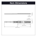 Side Drawer Slides Soft Close Full Extension 12 Inch (2 Pack) - Hickory Hardware Load image into Gallery viewer, Side Drawer Slides Soft Close Full Extension 12 Inch (2 Pack) - Hickory Hardware