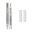 Side Drawer Slides Soft Close Full Extension 12 Inch (2 Pack) - Hickory Hardware Load image into Gallery viewer, Side Drawer Slides Soft Close Full Extension 12 Inch (2 Pack) - Hickory Hardware