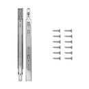 Side Drawer Slides Soft Close Full Extension 12 Inch (2 Pack) - Hickory Hardware Load image into Gallery viewer, Side Drawer Slides Soft Close Full Extension 12 Inch (2 Pack) - Hickory Hardware