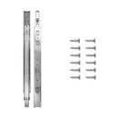 Side Drawer Slides Soft Close Full Extension 12 Inch (2 Pack) - Hickory Hardware Load image into Gallery viewer, Side Drawer Slides Soft Close Full Extension 12 Inch (2 Pack) - Hickory Hardware