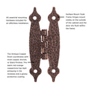 Hinge Flush Surface Face Mount (2 Hinges/Per Pack) - Hickory Hardware Load image into Gallery viewer, Hinge Flush Surface Face Mount (2 Hinges/Per Pack) - Hickory Hardware