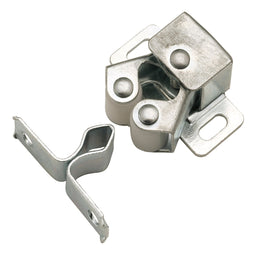 Door Catch 1-3/16 Inch Center to Center Cadmium - Hickory Hardware Door Catch 1-3/16 Inch Center to Center Cadmium - Hickory Hardware