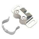 Magnetic Door Catch 1-3/8 Inch Center to Center Cadmium - Hickory Hardware Load image into Gallery viewer, Magnetic Door Catch 1-3/8 Inch Center to Center Cadmium - Hickory Hardware