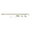 Center Undermount Drawer Slides Mono Rail 3/4 Extension Cadmium - Hickory Hardware Load image into Gallery viewer, Center Undermount Drawer Slides Mono Rail 3/4 Extension Cadmium - Hickory Hardware
