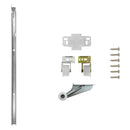 Center Undermount Drawer Slides Mono Rail 3/4 Extension Cadmium - Hickory Hardware Load image into Gallery viewer, Center Undermount Drawer Slides Mono Rail 3/4 Extension Cadmium - Hickory Hardware