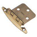 Flush Door Hinges Surface Face Frame Free Swinging (2 Hinges/Per Pack) - Hickory Hardware Load image into Gallery viewer, Flush Door Hinges Surface Face Frame Free Swinging (2 Hinges/Per Pack) - Hickory Hardware