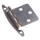 Flush Door Hinges Surface Face Frame Free Swinging (2 Hinges/Per Pack) - Hickory Hardware Load image into Gallery viewer, Flush Door Hinges Surface Face Frame Free Swinging (2 Hinges/Per Pack) - Hickory Hardware