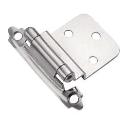 Hinge 3/8 Inch Inset Surface Face Frame Self-Close (2 Hinges/Per Pack) - Hickory Hardware Hinge 3/8 Inch Inset Surface Face Frame Self-Close (2 Hinges/Per Pack) - Hickory Hardware