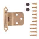 Hinge 3/8 Inch Inset Surface Face Frame Self-Close (2 Hinges/Per Pack) - Hickory Hardware Load image into Gallery viewer, Hinge 3/8 Inch Inset Surface Face Frame Self-Close (2 Hinges/Per Pack) - Hickory Hardware