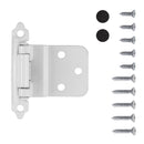 Hinge 3/8 Inch Inset Surface Face Frame Self-Close (2 Hinges/Per Pack) - Hickory Hardware Load image into Gallery viewer, Hinge 3/8 Inch Inset Surface Face Frame Self-Close (2 Hinges/Per Pack) - Hickory Hardware