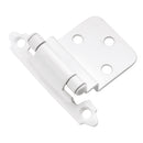 Hinge 3/8 Inch Inset Surface Face Frame Self-Close (2 Hinges/Per Pack) - Hickory Hardware Load image into Gallery viewer, Hinge 3/8 Inch Inset Surface Face Frame Self-Close (2 Hinges/Per Pack) - Hickory Hardware