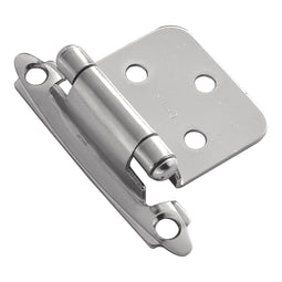 Flush Cabinet Hinges Surface Frame Self-Close (2 Hinges/Per Pack) - Hickory Hardware Flush Cabinet Hinges Surface Frame Self-Close (2 Hinges/Per Pack) - Hickory Hardware