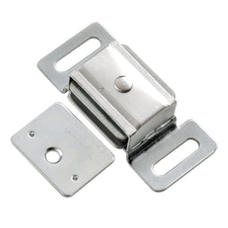 Cabinet Catch 2 Inch Center to Center in Cadmium - Hickory Hardware Cabinet Catch 2 Inch Center to Center in Cadmium - Hickory Hardware
