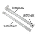 Drawer Slide Bottom Mount 3/4 Extension 12 Inch - Hickory Hardware Load image into Gallery viewer, Drawer Slide Bottom Mount 3/4 Extension 12 Inch - Hickory Hardware