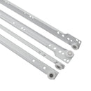 Drawer Slide Bottom Mount 3/4 Extension 12 Inch - Hickory Hardware Load image into Gallery viewer, Drawer Slide Bottom Mount 3/4 Extension 12 Inch - Hickory Hardware
