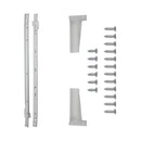 Drawer Slide Bottom Mount 3/4 Extension 12 Inch - Hickory Hardware Load image into Gallery viewer, Drawer Slide Bottom Mount 3/4 Extension 12 Inch - Hickory Hardware