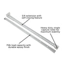 Drawer Slide Bottom Mount 3/4 Extension 12 Inch - Hickory Hardware Load image into Gallery viewer, Drawer Slide Bottom Mount 3/4 Extension 12 Inch - Hickory Hardware