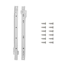 Drawer Slide Side Mount 3/4 Extension 12 Inch - Hickory Hardware Load image into Gallery viewer, Drawer Slide Side Mount 3/4 Extension 12 Inch - Hickory Hardware