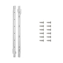 Drawer Slide Side Mount 3/4 Extension 12 Inch - Hickory Hardware Load image into Gallery viewer, Drawer Slide Side Mount 3/4 Extension 12 Inch - Hickory Hardware