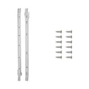 Drawer Slide Side Mount 3/4 Extension 12 Inch - Hickory Hardware Load image into Gallery viewer, Drawer Slide Side Mount 3/4 Extension 12 Inch - Hickory Hardware