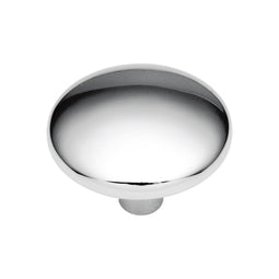 Chrome Knob 1-3/16 Inch Diameter - Metropolis Collection Chrome Knob 1-3/16 Inch Diameter - Metropolis Collection