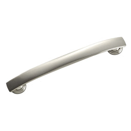 Stainless Steel Appliance Pull - 8 Inch - Center to Center in Stainless steel - Hickory Hardware Stainless Steel Appliance Pull - 8 Inch - Center to Center in Stainless steel - Hickory Hardware