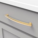 Cabinet Pull - 7-9/16 Inch (192mm) Center to Center - Hickory Hardware Load image into Gallery viewer, Cabinet Pull - 7-9/16 Inch (192mm) Center to Center - Hickory Hardware