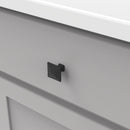 Knob 1-1/4 Inch Square - Craftsman Collection Load image into Gallery viewer, Knob 1-1/4 Inch Square - Craftsman Collection