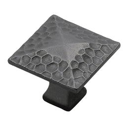Knob 1-1/4 Inch Square - Craftsman Collection Knob 1-1/4 Inch Square - Craftsman Collection