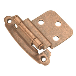 Door Hinges 3/8 Inch Inset Surface Face Frame Self-Close (2 Hinges/Per Pack) - Hickory Hardware - Door Hinges 3/8 Inch Inset Surface Face Frame Self-Close (2 Hinges/Per Pack) - Hickory Hardware -