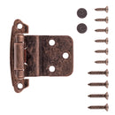 Door Hinges 3/8 Inch Inset Surface Face Frame Self-Close (2 Hinges/Per Pack) - Hickory Hardware - Load image into Gallery viewer, Door Hinges 3/8 Inch Inset Surface Face Frame Self-Close (2 Hinges/Per Pack) - Hickory Hardware -