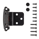 Door Hinges 3/8 Inch Inset Surface Face Frame Self-Close (2 Hinges/Per Pack) - Hickory Hardware - Load image into Gallery viewer, Door Hinges 3/8 Inch Inset Surface Face Frame Self-Close (2 Hinges/Per Pack) - Hickory Hardware -