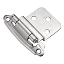 Door Hinges 3/8 Inch Inset Surface Face Frame Self-Close (2 Hinges/Per Pack) - Hickory Hardware - Load image into Gallery viewer, Door Hinges 3/8 Inch Inset Surface Face Frame Self-Close (2 Hinges/Per Pack) - Hickory Hardware -