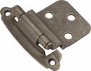 Door Hinges 3/8 Inch Inset Surface Face Frame Self-Close (2 Hinges/Per Pack) - Hickory Hardware - Load image into Gallery viewer, Door Hinges 3/8 Inch Inset Surface Face Frame Self-Close (2 Hinges/Per Pack) - Hickory Hardware -