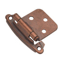 Cabinet Hinge Flush Surface Face Frame Self-Close (2 Hinges/Per Pack) - Hickory Hardware Load image into Gallery viewer, Cabinet Hinge Flush Surface Face Frame Self-Close (2 Hinges/Per Pack) - Hickory Hardware