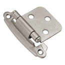Cabinet Hinge Flush Surface Face Frame Self-Close (2 Hinges/Per Pack) - Hickory Hardware Load image into Gallery viewer, Cabinet Hinge Flush Surface Face Frame Self-Close (2 Hinges/Per Pack) - Hickory Hardware