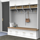 Bar Hook 7/8 Inch Center to Center - Hickory Hardware Load image into Gallery viewer, Bar Hook 7/8 Inch Center to Center - Hickory Hardware