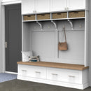 Bar Hook 7/8 Inch Center to Center - Hickory Hardware Load image into Gallery viewer, Bar Hook 7/8 Inch Center to Center - Hickory Hardware