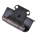 Door Hinge Semi-Concealed 1/2 Inch Overlay Face Frame Part Wrap Self-Close (2 Hinges/Per Pack) - Hickory Hardware Load image into Gallery viewer, Door Hinge Semi-Concealed 1/2 Inch Overlay Face Frame Part Wrap Self-Close (2 Hinges/Per Pack) - Hickory Hardware