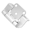 Door Hinge Semi-Concealed 1/2 Inch Overlay Face Frame Part Wrap Self-Close (2 Hinges/Per Pack) - Hickory Hardware Load image into Gallery viewer, Door Hinge Semi-Concealed 1/2 Inch Overlay Face Frame Part Wrap Self-Close (2 Hinges/Per Pack) - Hickory Hardware