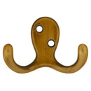 Utility Hook Double 5/8 Inch Center to Center - Hickory Hardware Load image into Gallery viewer, Utility Hook Double 5/8 Inch Center to Center - Hickory Hardware